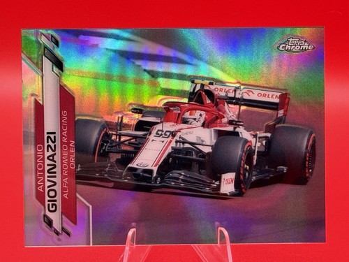 Antonio Giovinazzi [Refractor] #36 2020 Topps Chrome Formula 1 card