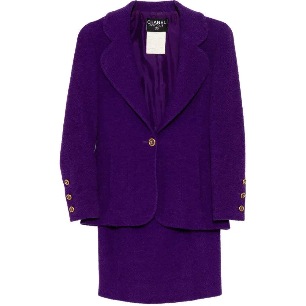 CHANEL Purple Coats, Jackets & Vests for Women for sale | eBay