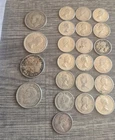 Canada Silver Quarters & Dimes (Lot of 23) 80% Canadian Silver