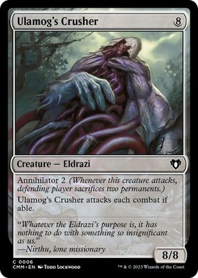 NM - Ulamog's Crusher [CMM - 6] Commander Masters