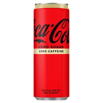 Coca Cola - Zero Caffeine Zero Sugar - 24 x 0,25 Liter Dosen NL