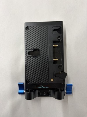 Indipro Gold Mount Battery Adapter Plate to Type-C USB Converter w/ 15mm Rod