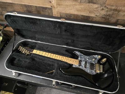 1989 Fender Squier MIK Korea Floyd Rose Strat Stratocaster  W Case