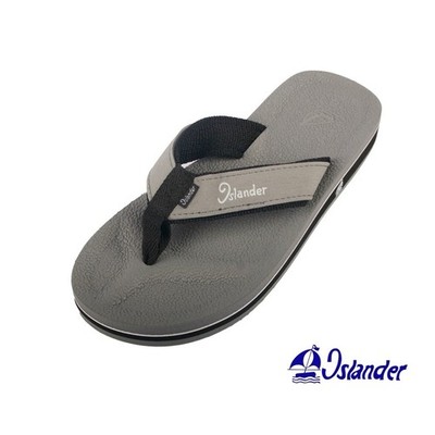 Original Islander Flip Flops, Color: Gray, Size: US M 11 (W 12.5) 29 CM