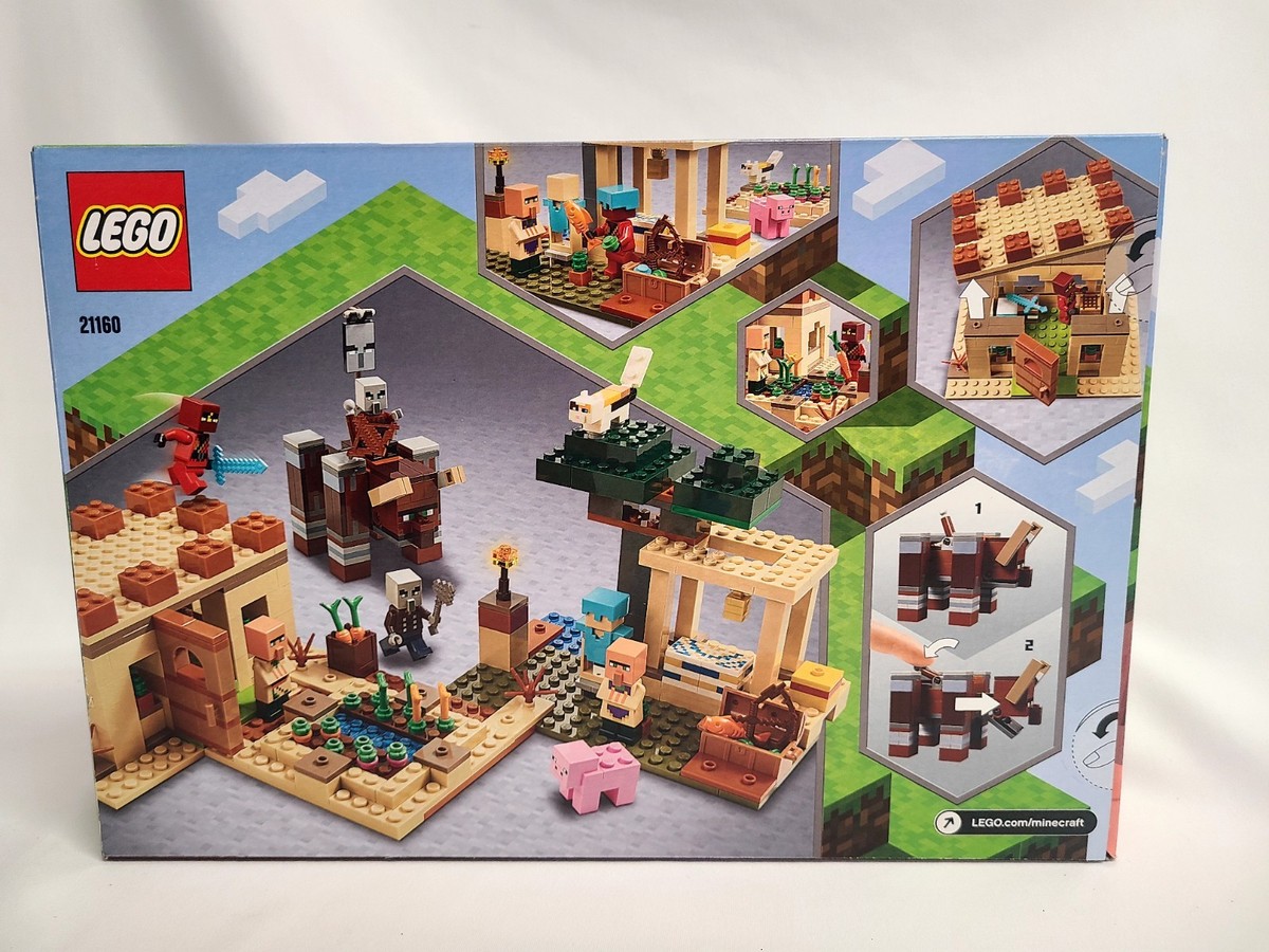 LEGO Minecraft: The Illager Raid (21160) New Sealed Retired Set