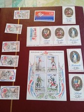 Lot Timbres france neufs Bicentenaire