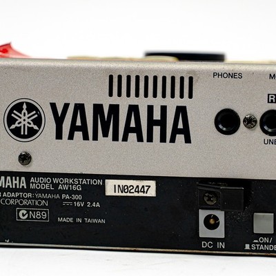 Yamaha AW16G 16-track Digital Audio Workstation with Power Supply