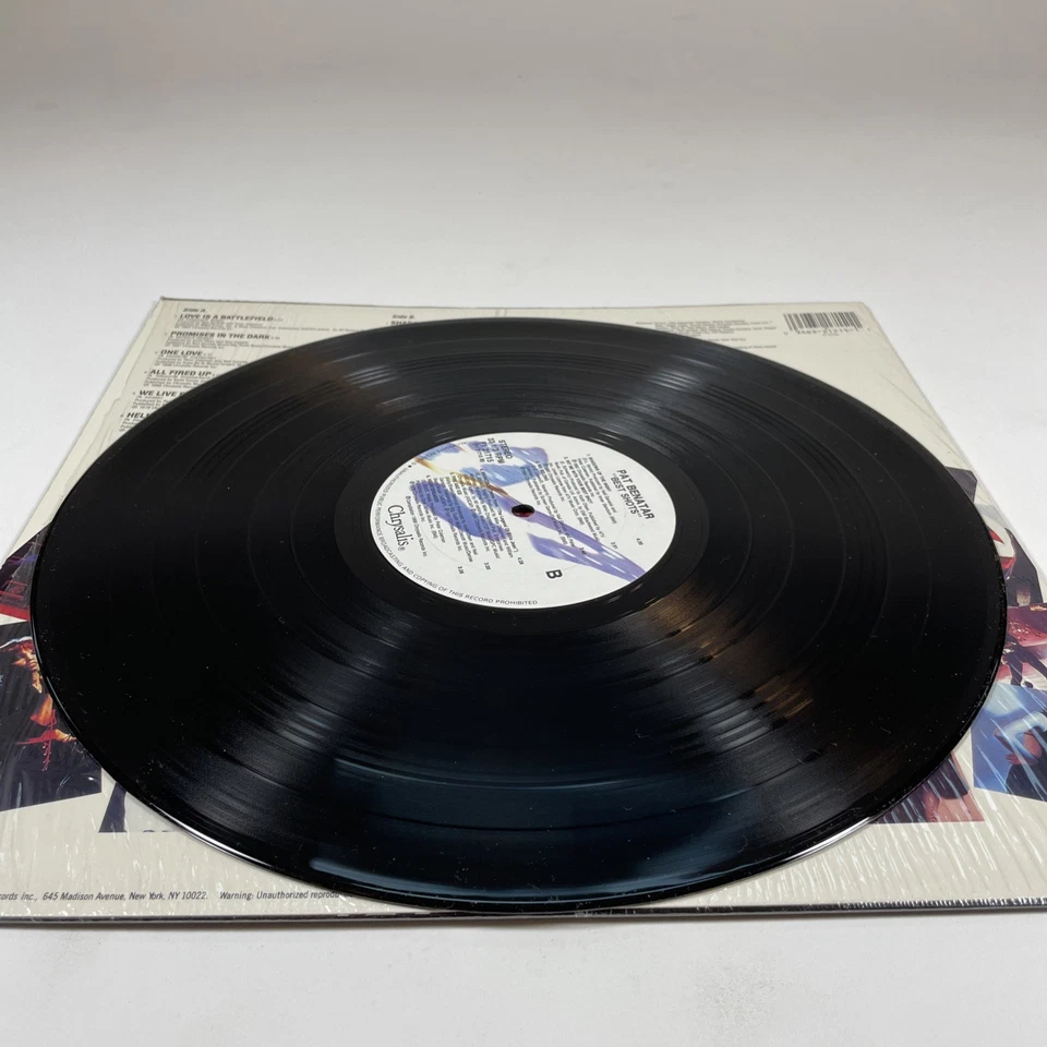 Pat Benatar Best Shots Vinyl Record - Image 3 of 4