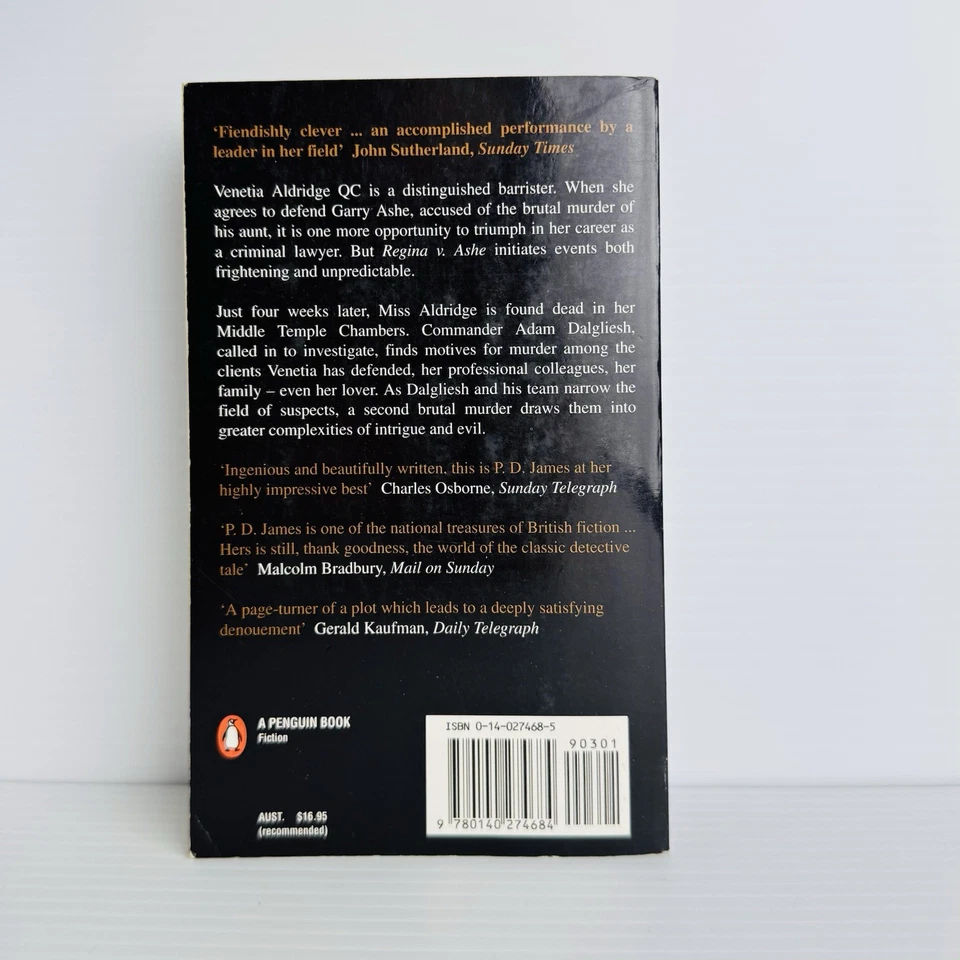 A Certain Justice by P. D. James - SIGNED by Author (Paperback, 1999) - Image 3 of 4