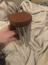 Wind Chime Wood Backing Wall Mount Wind Chime