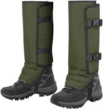 Snake Gaiters Leg Guards,Waterproof Snake Guards,Adjustable Snake Bite Protectio