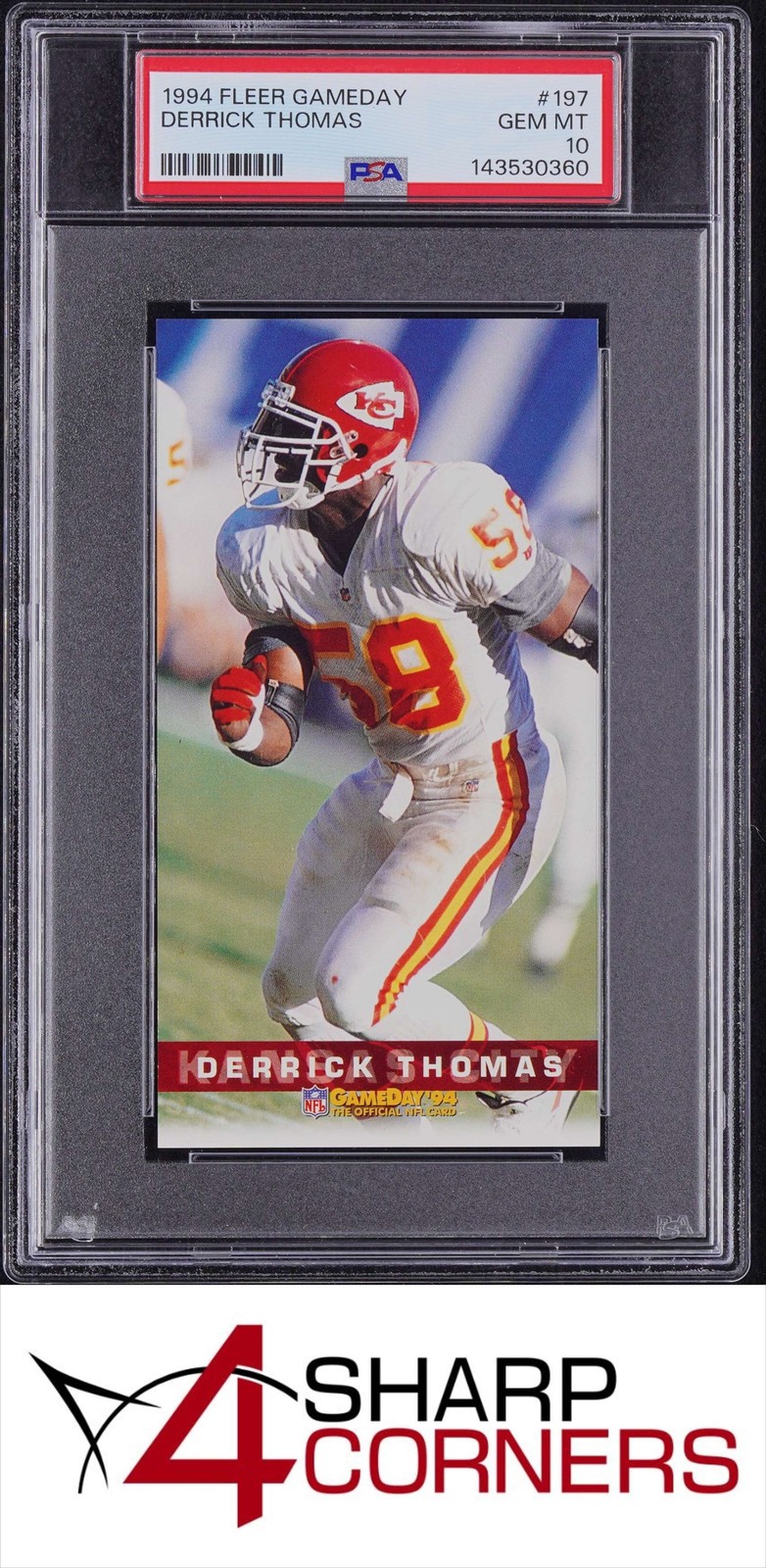 Derrick Thomas #197 1994 GameDay Football