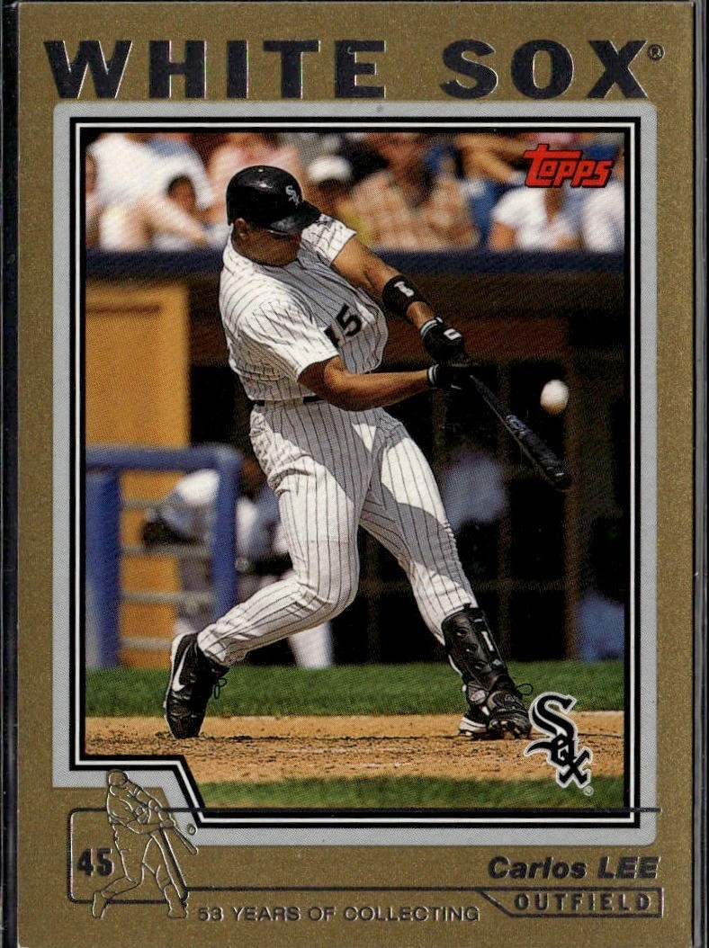 2004 Topps #171 Carlos Lee Gold #/2004 - White Sox