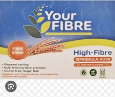 2x Your Fibre Ispaghula Natural Fibre Drink 30 Sachets - Brand May Vary