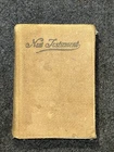 Super Rare Military Issue WW1/2 New Testament Pocket Bible  Belonged To A Major