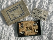 WADE 1954-1958 WHIMSIES SET 1 "ENGLISH ANIMALS" FULL SET IN ORIGINAL BOX