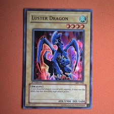 yugioh card luster dragon BBPlanetToys 1900/1600 cardcluster