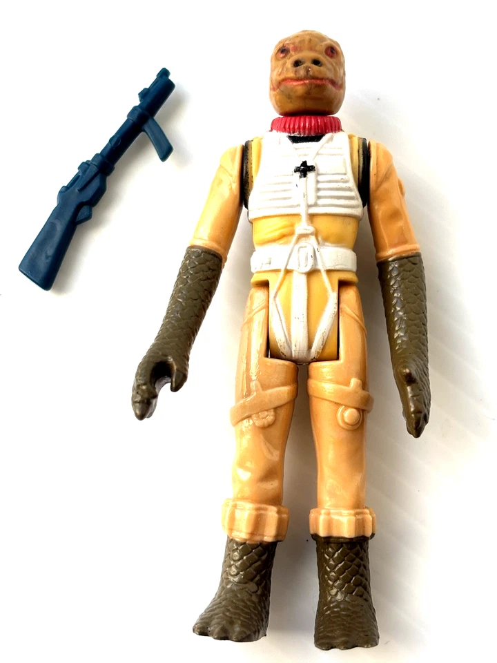 De colección '80 Star Wars Bossk 100% Completo con Rifle Pistola Hong Kong Kenner SIN REPROs Foto 4 de 4