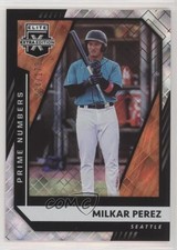 2021 Panini Elite Extra Edition Prime Numbers A 74/173 Milkar Perez #167 3c2