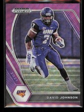 2021 Panini Draft Picks - David Johnson #96 Purple Wave