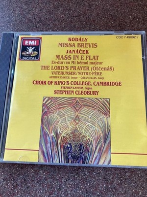Kodaly: Missa Brevis Janacek:Mass In E Flat [CD] [*READ*, VERY GOOD]