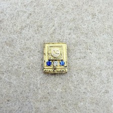Vintage 1/10 10k Gold Fill General Motors Service Award Pin AC Logo Spark Plug