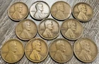 KEY DATES 1909-1926 PDS Lincoln Wheat Cent 1C Collection, 11 Coins, Circulated