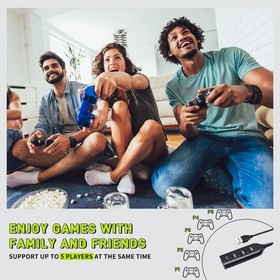 Kinhank Super Console X Pro with 100000+ Games,TV & Game System in 1, Mini Retro