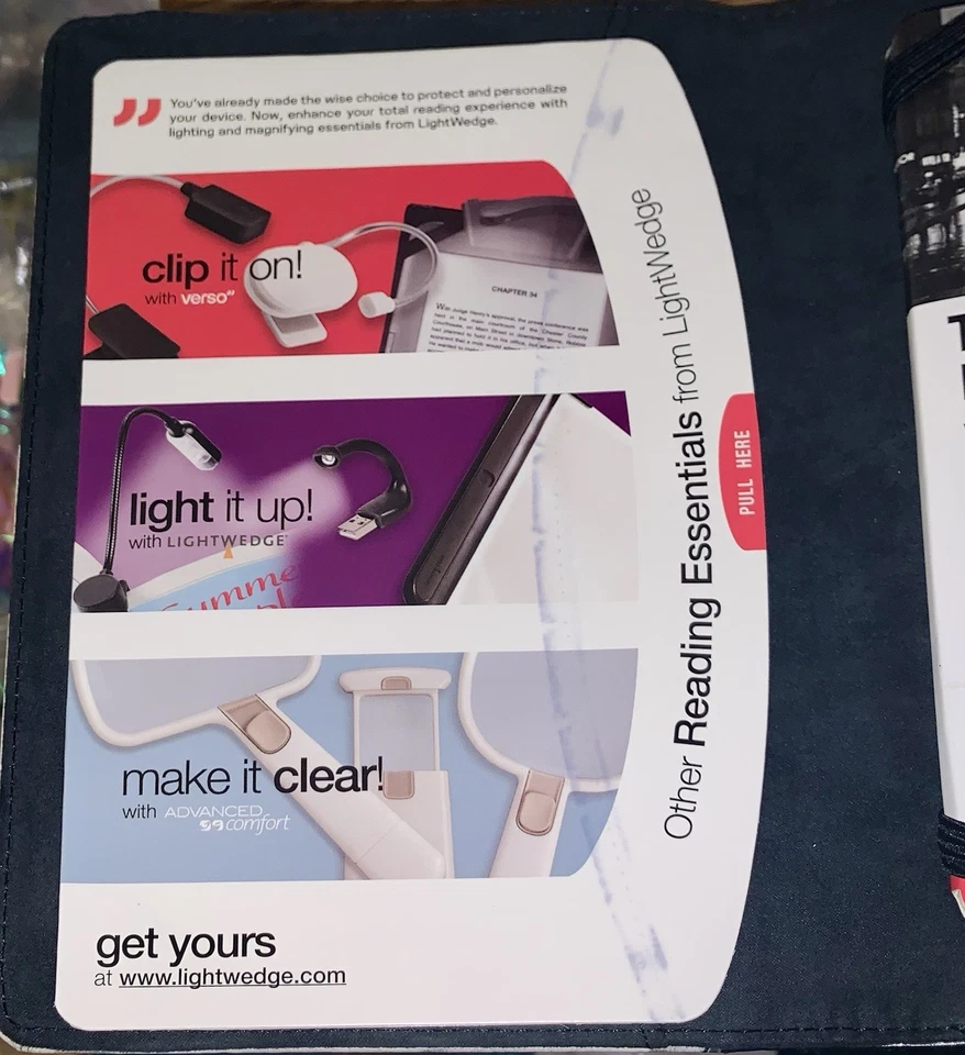 Kindle Fire Case Verso Liberty Face B/W NY Times Case ~Fits Newest Kindles ~ NEW - Image 4 of 4