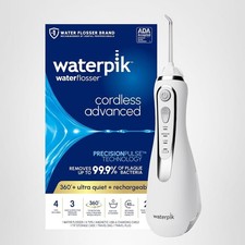 Waterpik Cordless Advanced 2.0 Water Flosser Portable For Teeth, Gums, Braces,