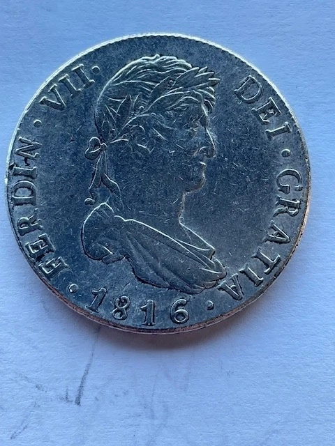 8 Reales 1816 Year Colonial Mexico Coins (Pre - 1821) for sale | eBay