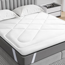 Full Mattress Pad, Pillow Top Full Mattress Protector for 8-23'' Mattress, White