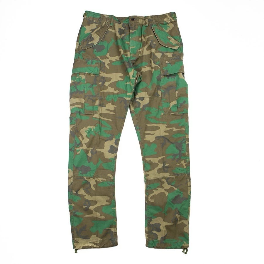 Polo Ralph Lauren Masculino 46B Calça de Lona Ajuste Clássico Ripstop Utilitário Camuflagem - Imagem 2 de 4