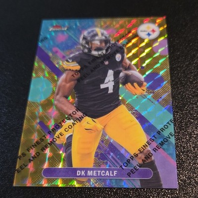 Topps Finest 2025 DK Metcalf Finest Performance 29/50 #92 Steelers Football