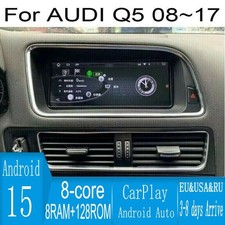 8.8" Android Navigation Car GPS Stereo Radio Wifi For AUDI Q5 MMI 2G 3G 8 128G