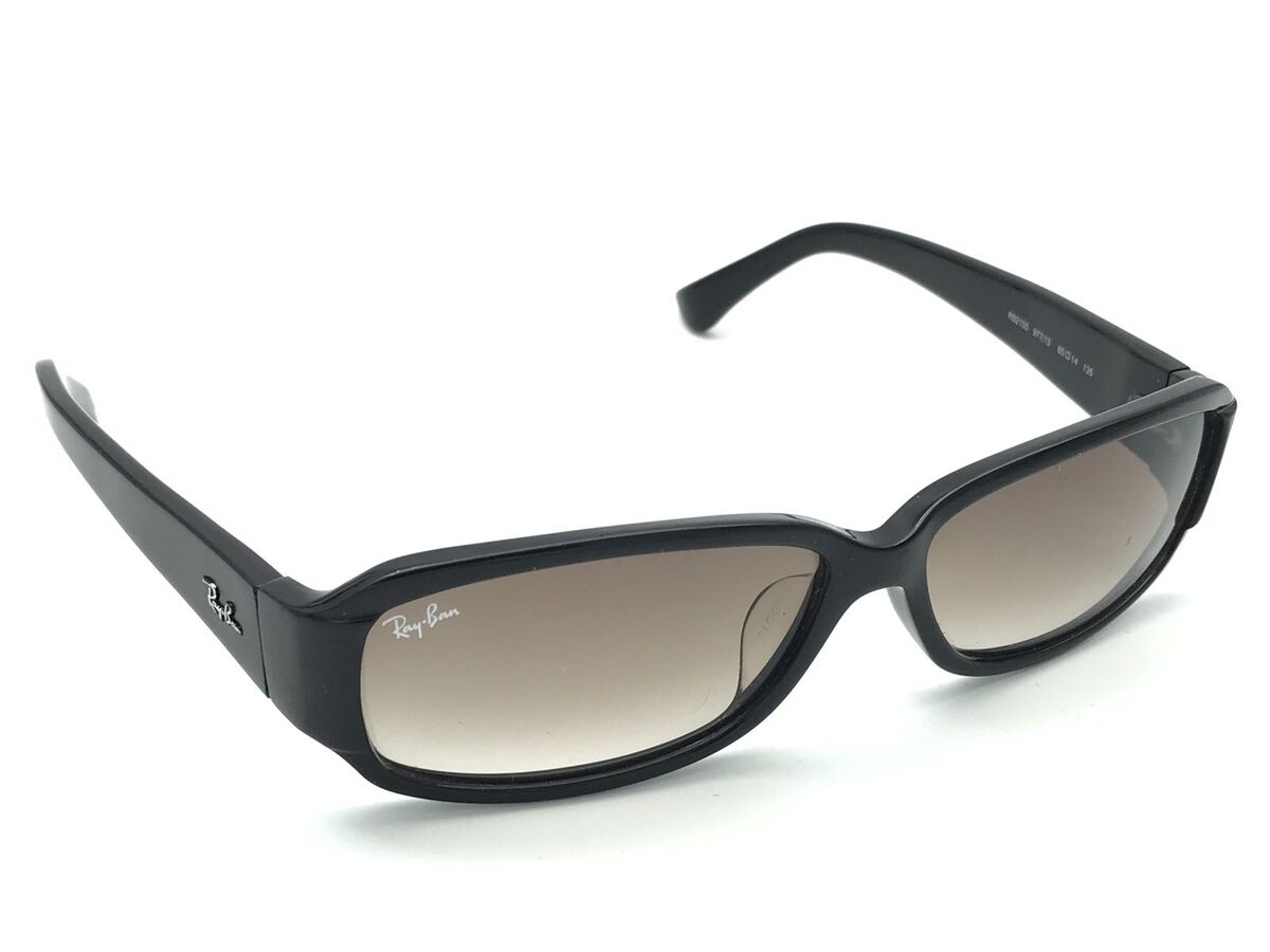 Ray-Ban 2150 977/13 Women's Black Rectangular Sunglasses Ray-Ban 2150 977/13 Women's Black Rectangular Sunglasses