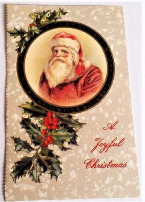 A JOYFUL CHRISTMAS POSTCARD NOS/Mint Condition HTF B. Shackman