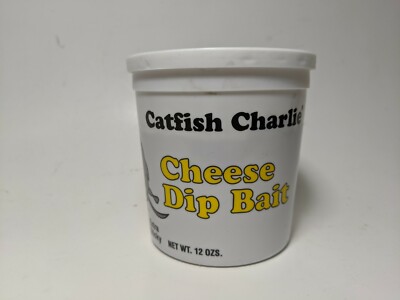 Catfish Charlie Extra-Sticky Cheese Dip Bait 12 oz.   