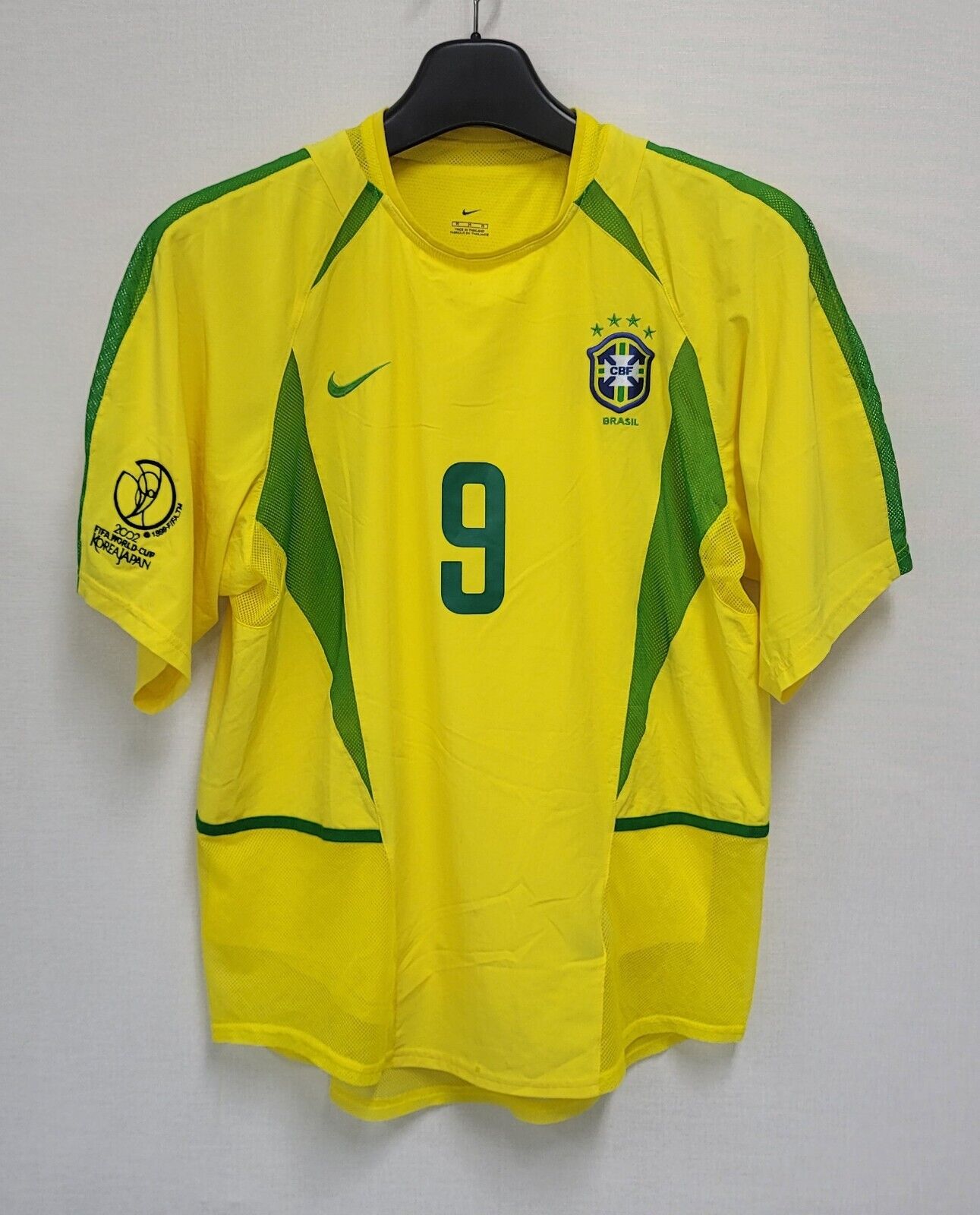 Brazil 2002 home Shirt #9 Ronaldo - Payhip