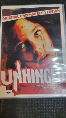 UNHINGED  (1982)  UNCENSORED  RARE EXPLOITATION SLASHER ON DVD   RARE OOP
