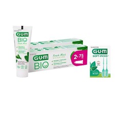 Dentifricio GUM BIO | certificato biologico e vegano | 99% di ingredienti natura