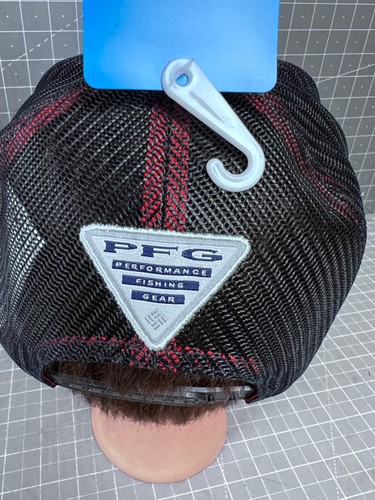 Columbia PFG Fish Flag Snapback Cap NEW Navy Blue - Picture 5 of 8