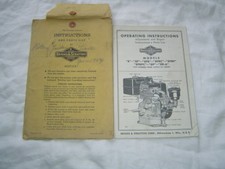 Briggs & Stratton 8 series engine operator's service manual parts catalog