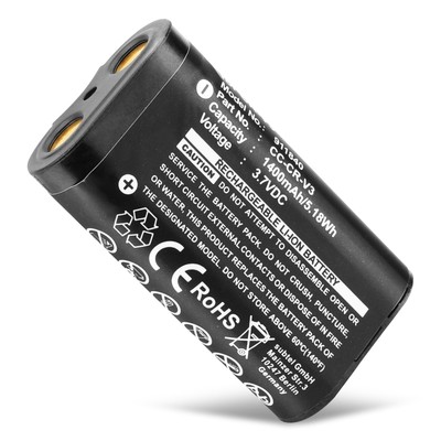  Akku für Sigma CR-V3 1400mAh 