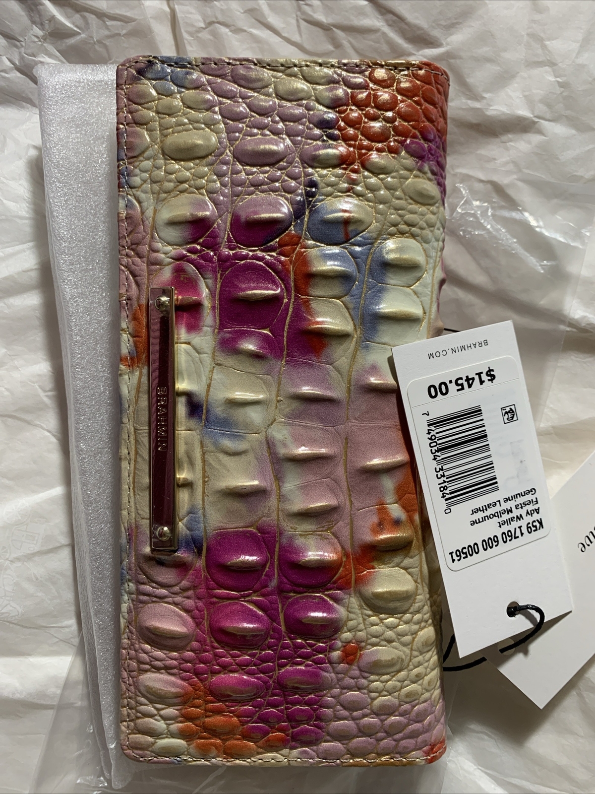 BRAHMIN Ady Wallet NWT Fruit salad eBay
