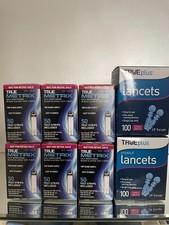 True Metrix Blood Glucose Test Strips 300 CT EXP 05/2027 PLUS 200 LANCETS
