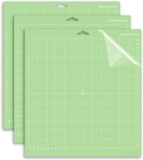 Standard Grip Cutting Mat for Cricut Explore One/Air/Air 2/Maker 12x12 3 Green P