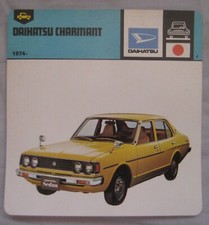 Daihatsu Charment - Edito-Service Information Collectors Card