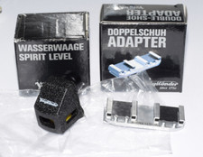 Voigtlander Finder 12mm Adattatore Doppia Scarpa Spirit Level Set Come Nuovo