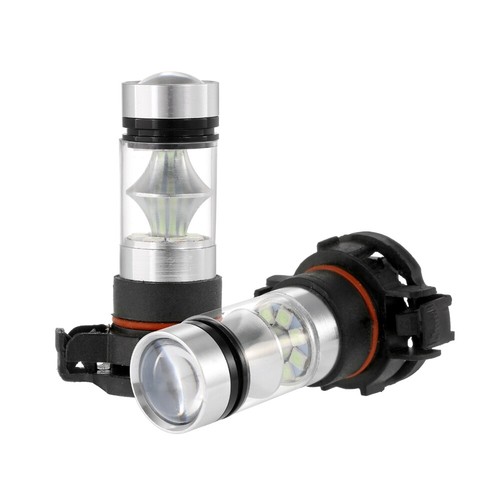 IRONWALLS H16 5202 Fog Lights Bulbs Ice Blue Beam for GMC Sierra 1500 2008-2015 - Foto 8 di 12